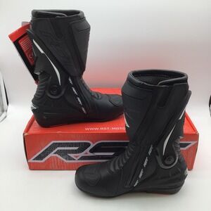 RST Tractech Evo III Sport CE Mens‎ Motorcycle Boots Black Size 6.5 NEW